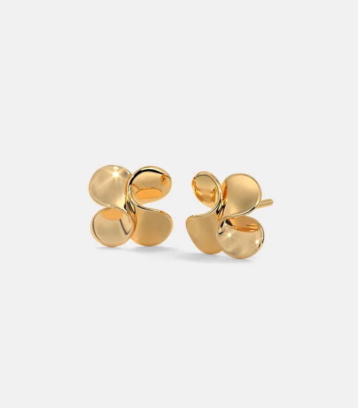 The Tenuous Curl Stud Earrings